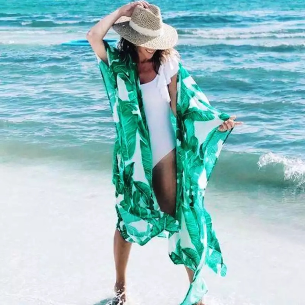 Boho Tropical Kimono